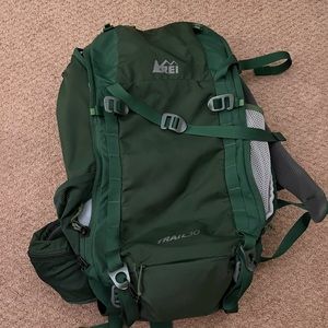 REI trail 30 camping backpack!